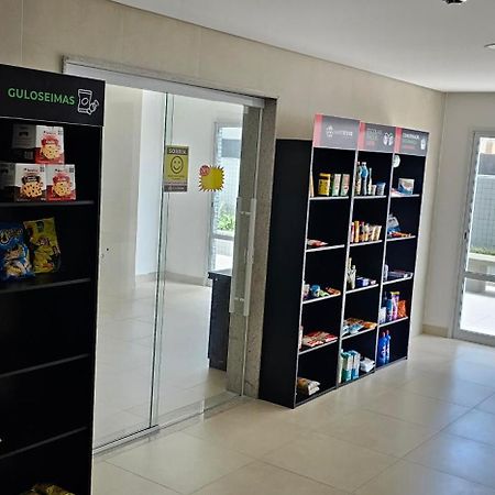 A Melhor Localizacao Da Praia Grande/Sp Eksteriør billede