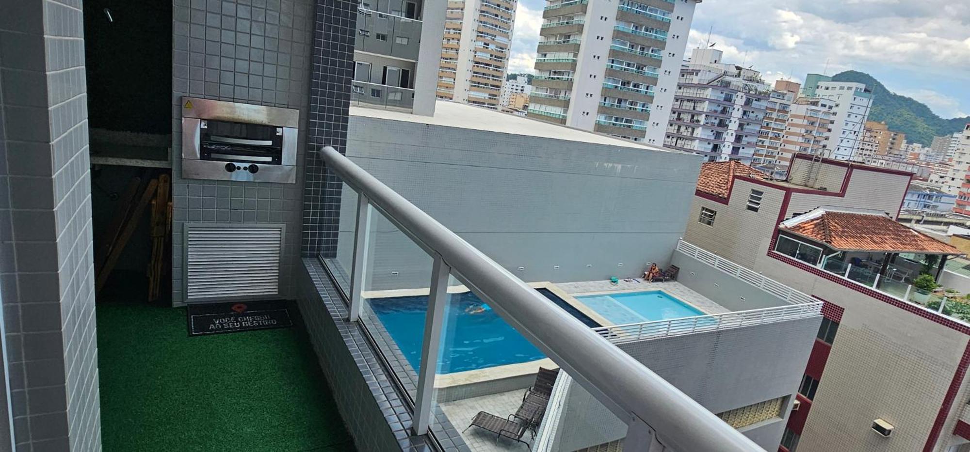 A Melhor Localizacao Da Praia Grande/Sp Eksteriør billede