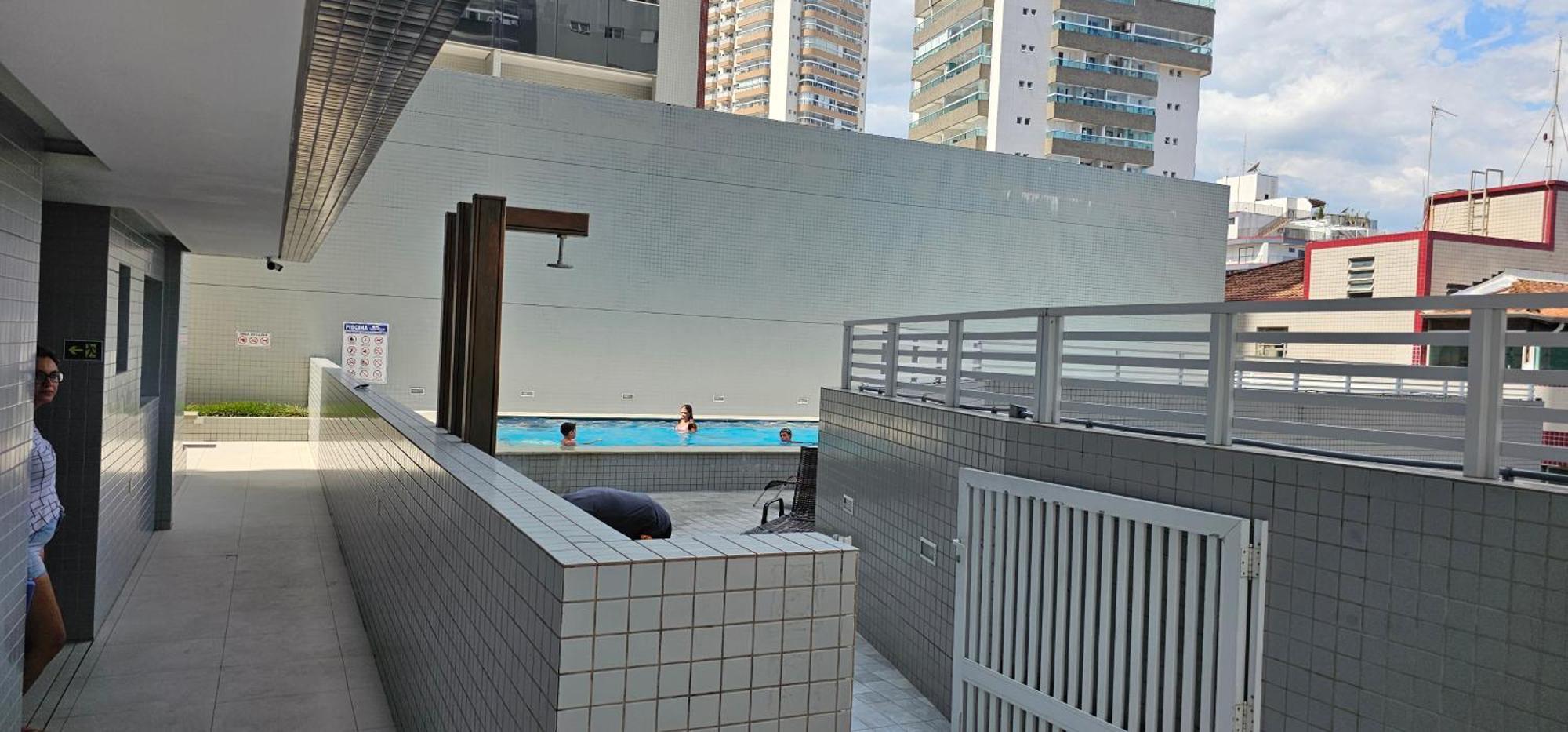 A Melhor Localizacao Da Praia Grande/Sp Eksteriør billede