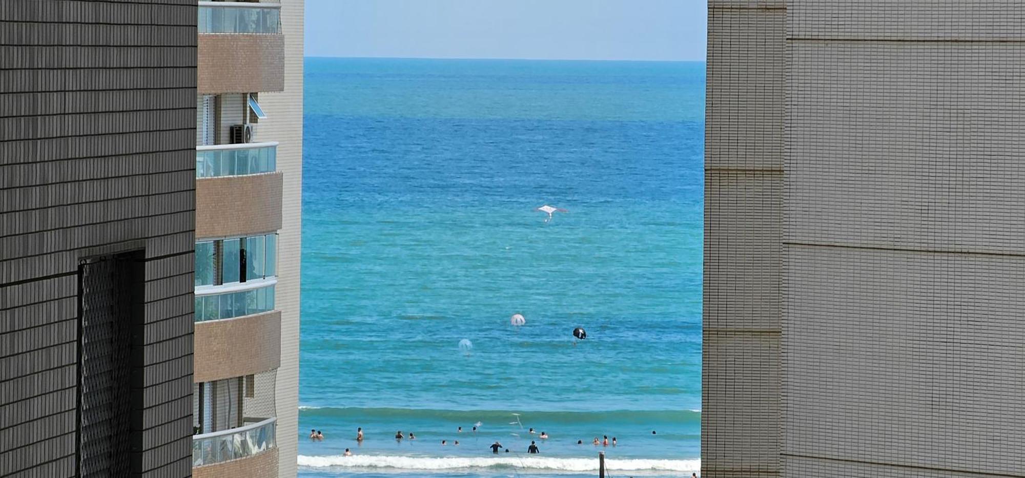 A Melhor Localizacao Da Praia Grande/Sp Eksteriør billede
