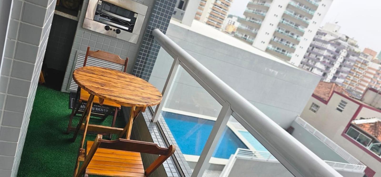 A Melhor Localizacao Da Praia Grande/Sp Eksteriør billede